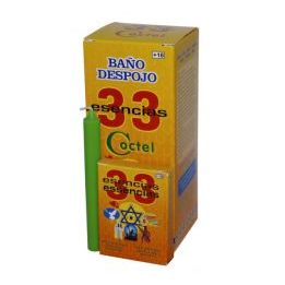 Baño Caja 250ML 33 Esencias con Vela